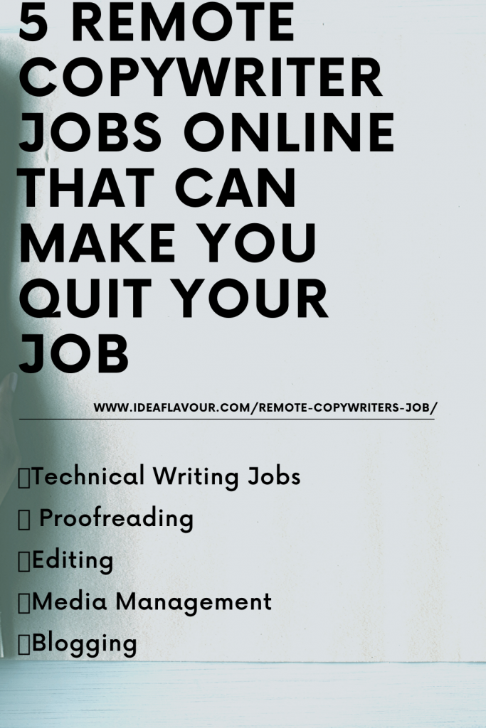 Online copywriter jobs johannesburg