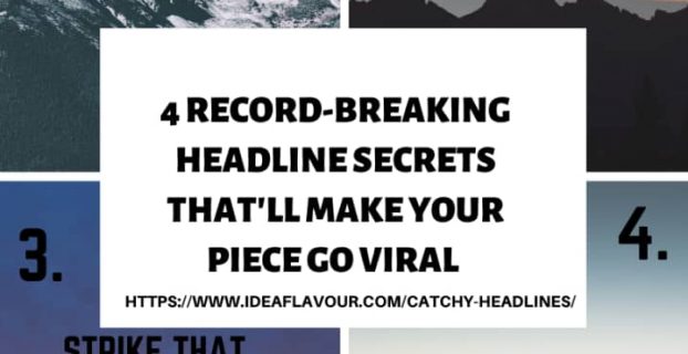 Catchy headlines